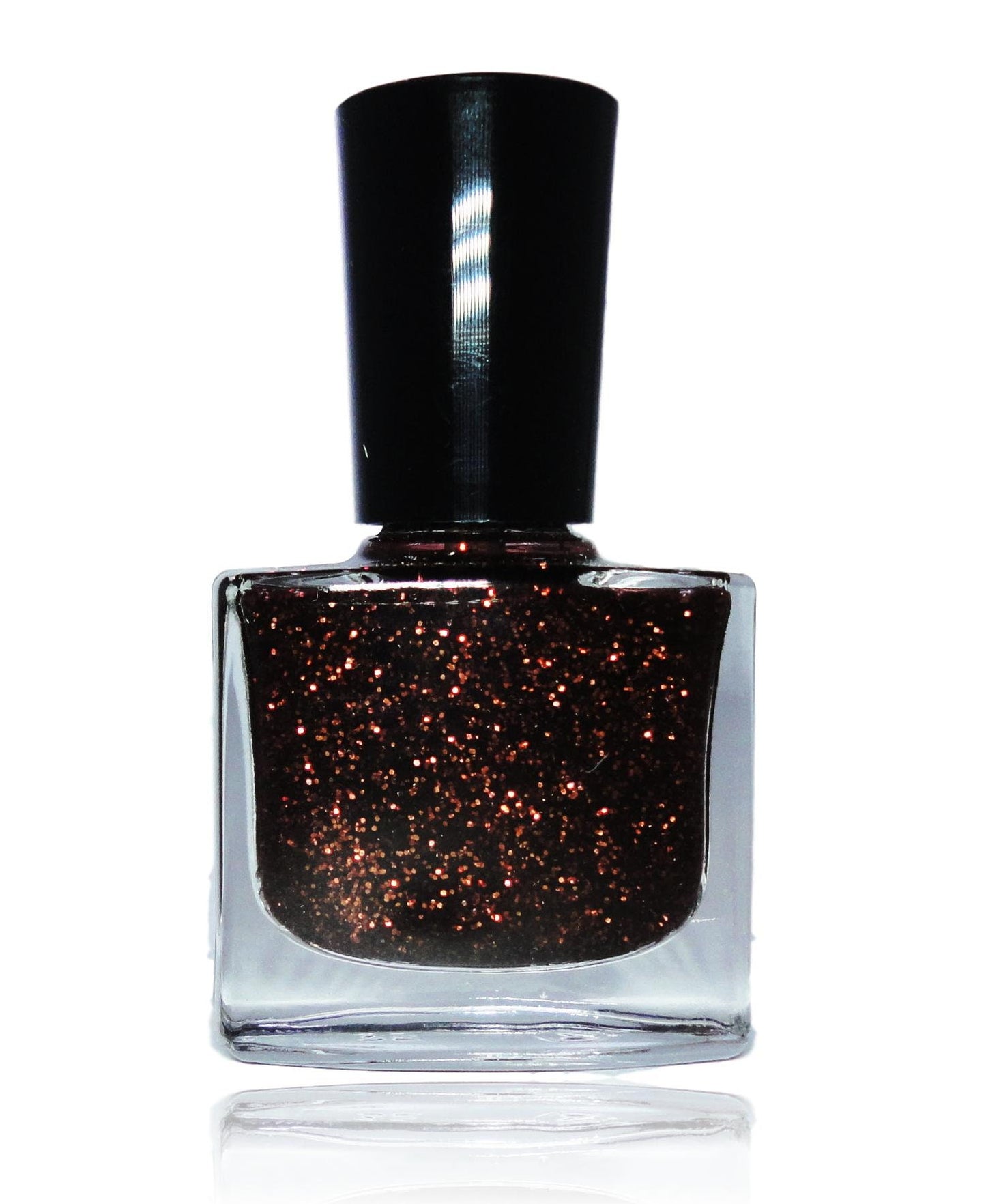 Nail Polish TRYST - Iridescent - Copper Red  - Micro Glitter Nail Polish - Nail Art Lacquer -Top Coat - Luster Pearl - Vegan Friendly