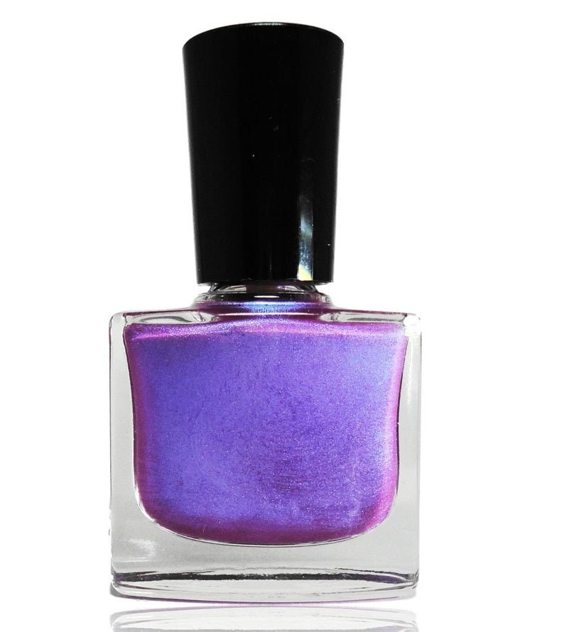Nail Polish TRYST - Iridescent - Copper Red  - Micro Glitter Nail Polish - Nail Art Lacquer -Top Coat - Luster Pearl - Vegan Friendly