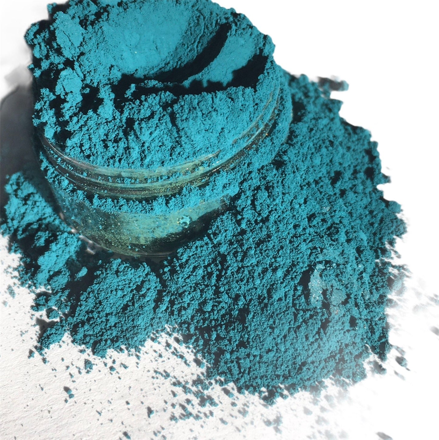 Zephyr - Dark Denim Blue -Shimmer Luster - Eyeshadow  - Accent Color - Mineral Makeup - Vegan Natural  Pigmented- Smokey Eyes