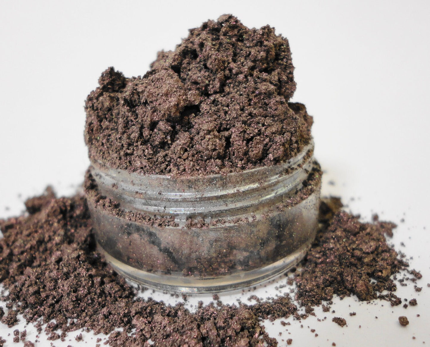 LITTLE SECRET- Dusty Rose  - EyeShadow light pinkish Brown- Shimmer Eye Shadow- Eyeliner - Mineral Makeup - 10g Sifter Jar-