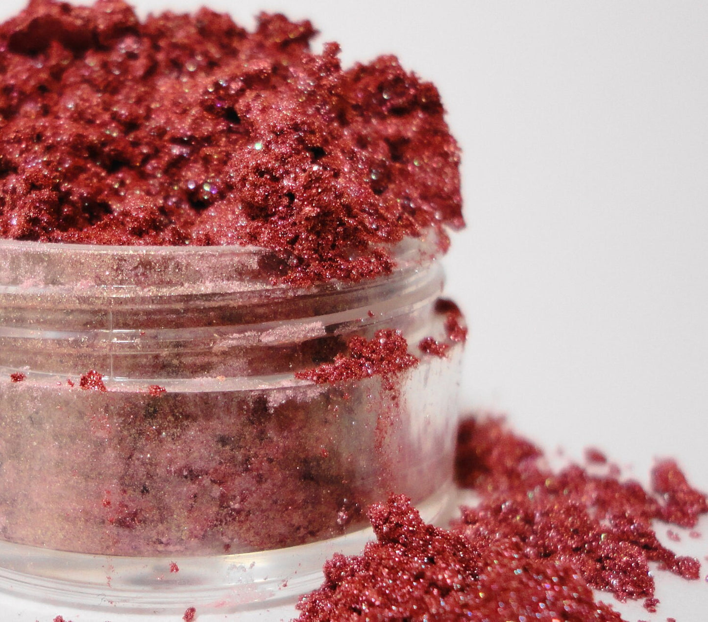 LITTLE SECRET- Dusty Rose  - EyeShadow light pinkish Brown- Shimmer Eye Shadow- Eyeliner - Mineral Makeup - 10g Sifter Jar-