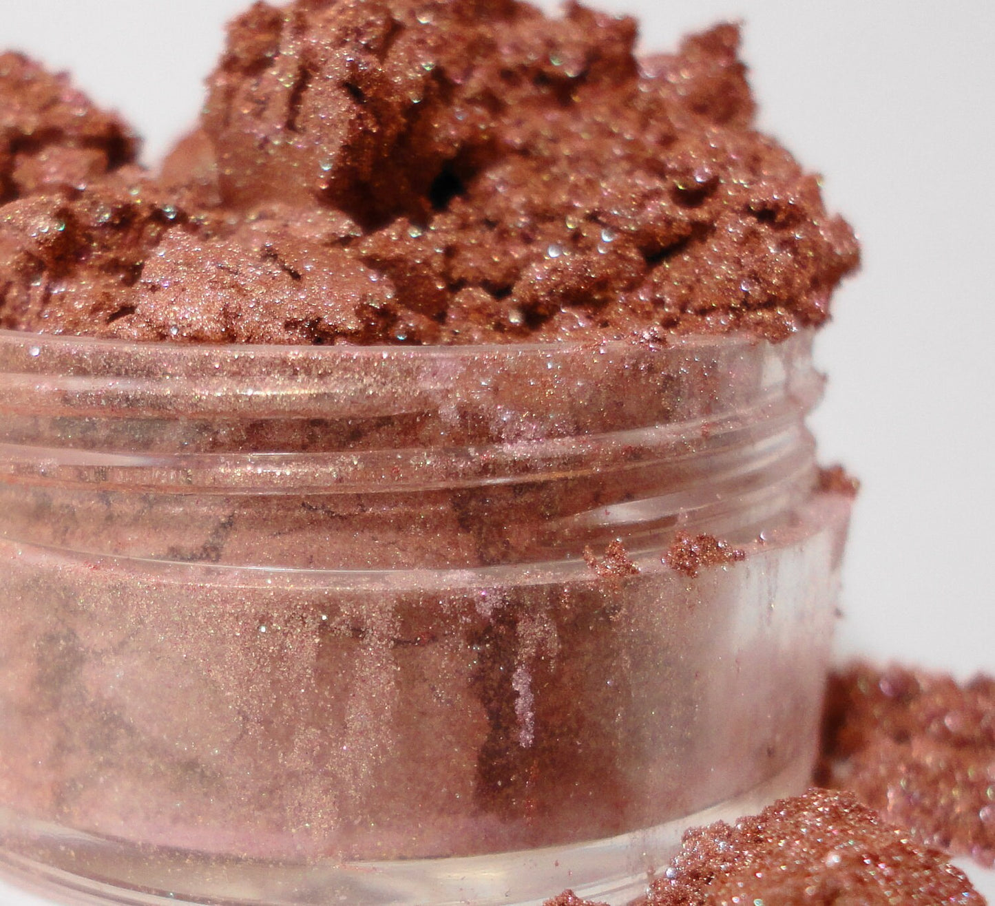 LITTLE SECRET- Dusty Rose  - EyeShadow light pinkish Brown- Shimmer Eye Shadow- Eyeliner - Mineral Makeup - 10g Sifter Jar-