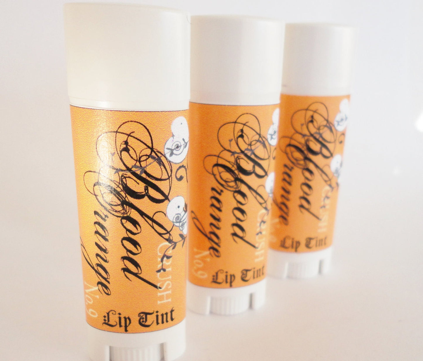 ROSEWATER VANILLA- Red Pink Lip Tint -  Light Roses Lip Balm  - lipstick - Translucent color - Mineral Makeup - Moisturizing- Stevia