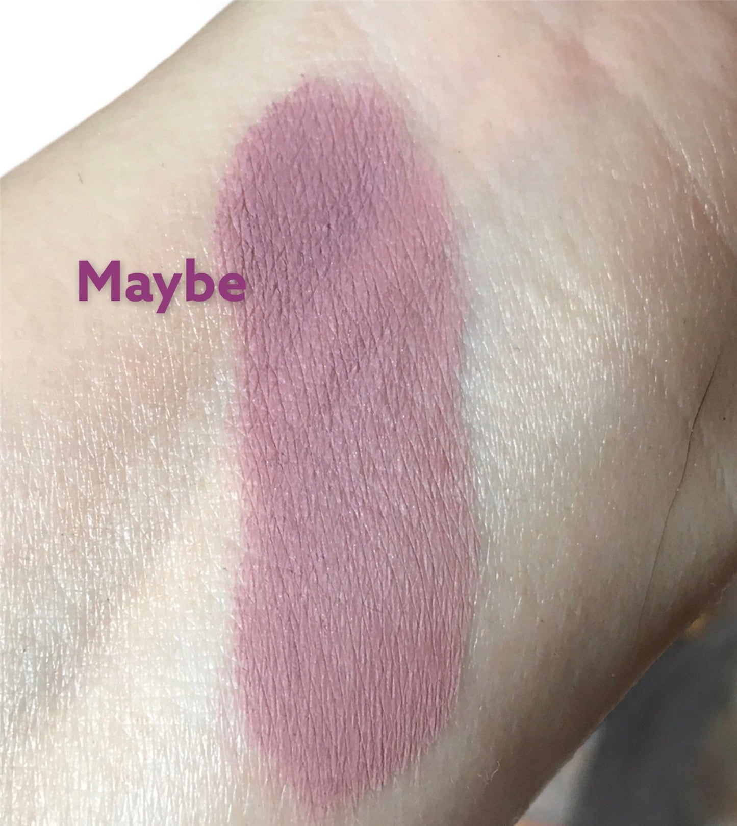 MAYBE |Matte Eyeshadow |Smokey Eyes|Purple Mauve Lavender |Eye Shadow |Mineral Makeup |Vegan Natural