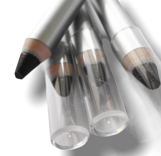 TRUE BROWN - Chubby - thick - Eyeliner Pencil - Vegan - Natural Ingredients- Smokey Eyes - Dark Brown Chocolate