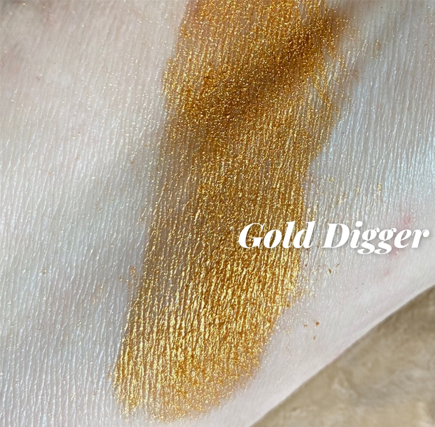 Gold Digger -Deep Vintage Gold  Metallic Eyeshadow