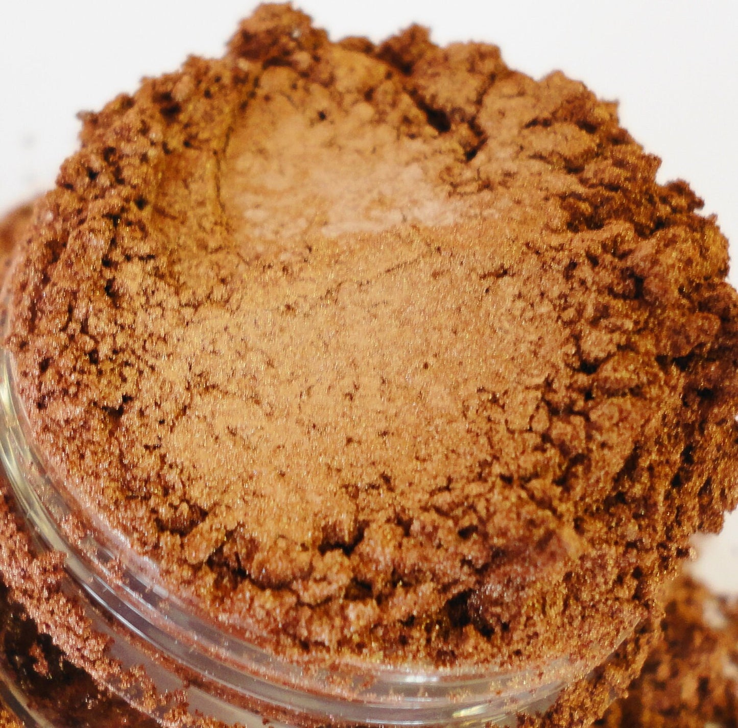 NIRVANA Gold Orange EyeShadow Shimmer Glitter Vegan Natural Eyeliner Bright Bold Mineral Makeup Eye Shadow Sifter Jar Organic 10g jar