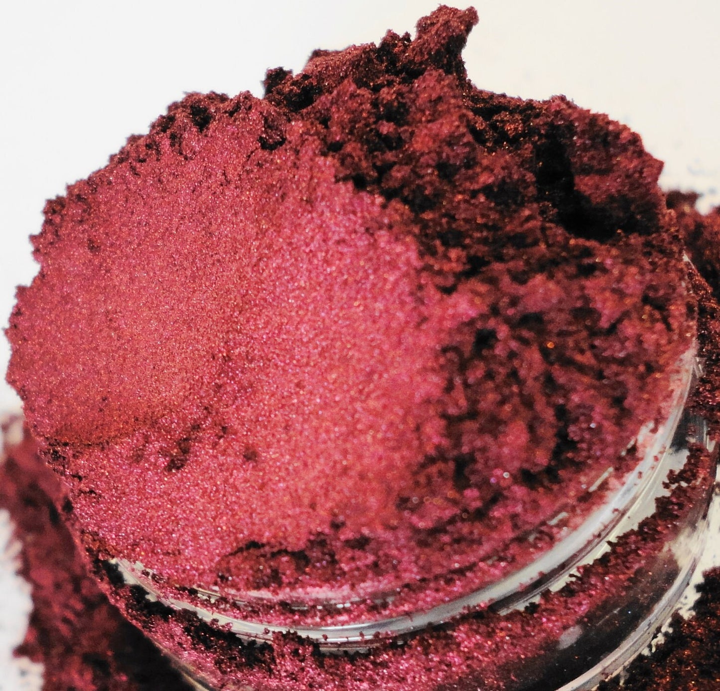 NIRVANA Gold Orange EyeShadow Shimmer Glitter Vegan Natural Eyeliner Bright Bold Mineral Makeup Eye Shadow Sifter Jar Organic 10g jar