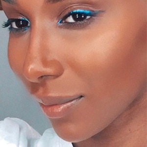 Siren Blue Eyeshadow Royal Shimmer Luster Vibrant Indigo EYeliner Smokey Eyes  Mineral Makeup 10g Sifter Jar Blue Eye shadow