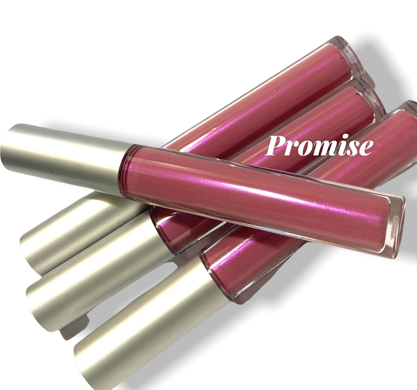 Maiden Lipgloss- Duo chrome pink    - Moisturizing - Natural Lip Gloss Mineral Makeup - Vegan - Super Shine