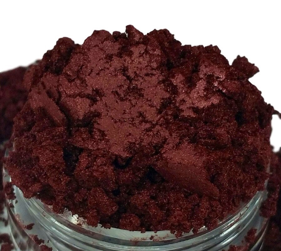 PAGAN - Metallic - Copper Red   Eyeshadow  -Shimmer - Mineral Make up - eyeliner -5g Sifter Jar - Vegan Natural - Smokey eye shadow