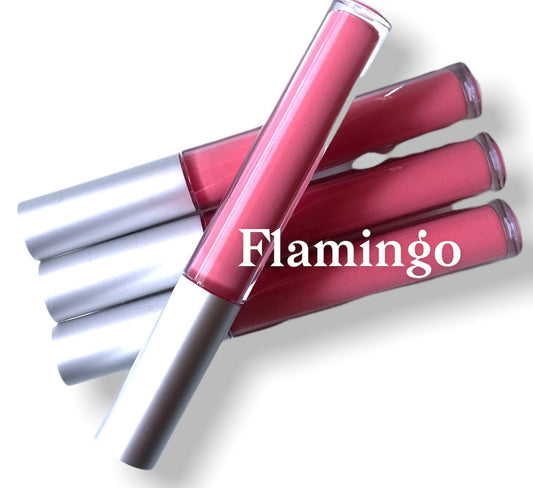 FLAMINGO - Hot Pink Lip Plumping Lipgloss