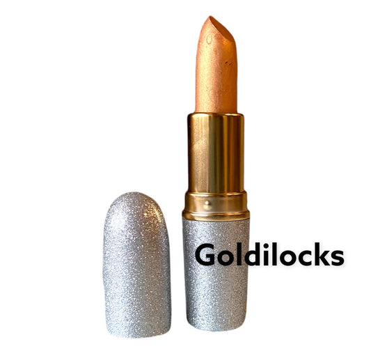 Goldilocks- Golden - Duo Chrome -  Gold shifting Metallic Lipstick - Vegan Paraben-free Cream Formula -