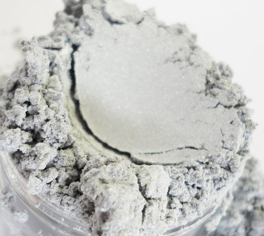 Octane  Eyeshadow Mineral Makeup Eyeliner Eye Shadow 5g Sifter Jar  Metallic White Silver Eye Shadow duo chrome