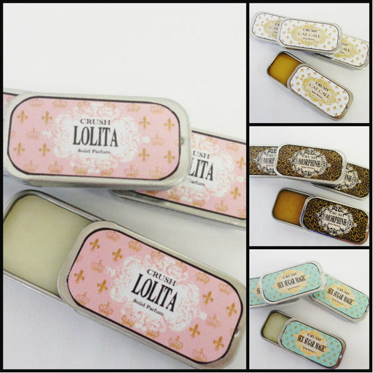 Solid Pefume Lolita Champa Flowers Organic Essential Oil Vegan