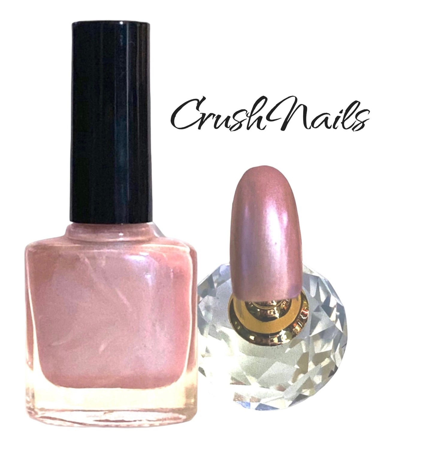 Pink Nail Polish, Blush Pink, Vegan nails, free From harsh Chemicals, indie nail polish, Semi matte manicure,