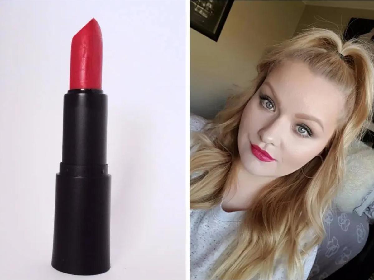 Lipstick Scarlet Red Vegan Paraben Free Mineral Makeup
