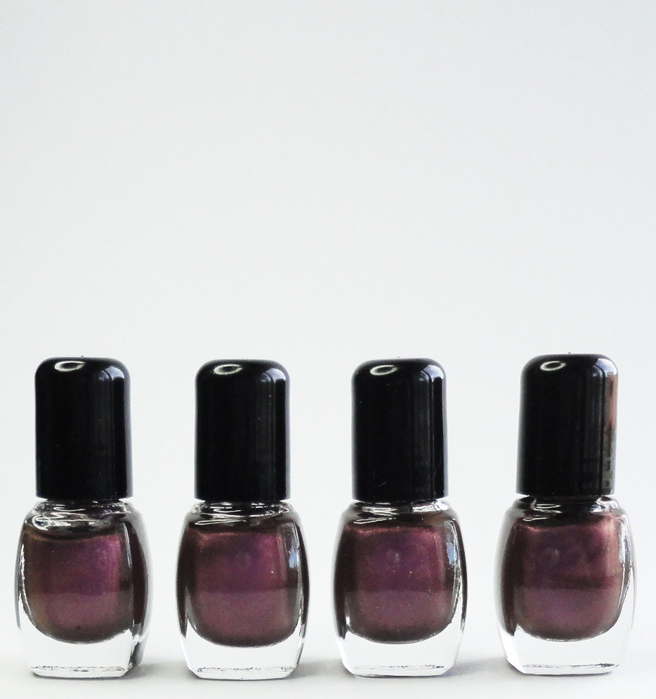 Nail Polish Peacock Duo chrome Blue gold glitter Vegan nails  free from harsh chemicals indie nail polish